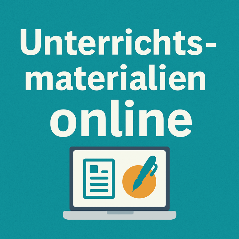 Wo findet man online kostenlose Unterrichtsmaterialien?