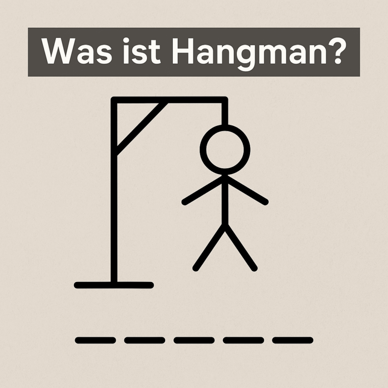 Was ist Hangman bzw. Galgenmännchen?